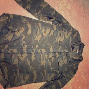 Long sleeve sheer shirt